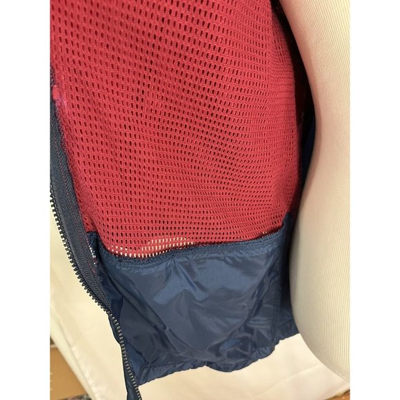 Vintage Bill Rodgers Running Jacket Windbreaker Medium Mens Reflective Stripe - Picture 9 of 12